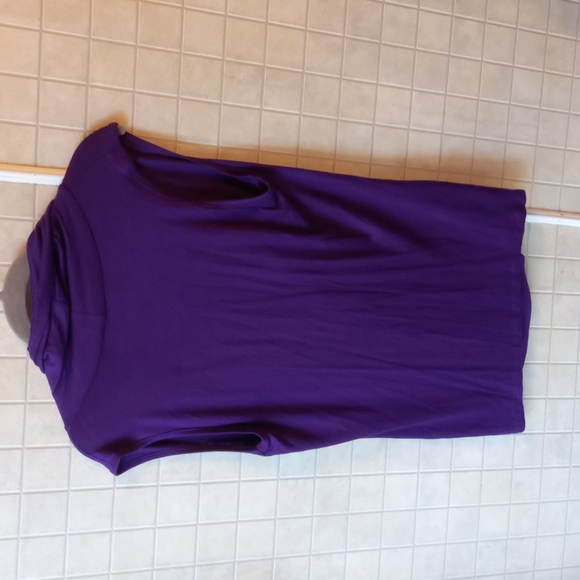 B'leev purple layering t shirt - Picture 2 of 3